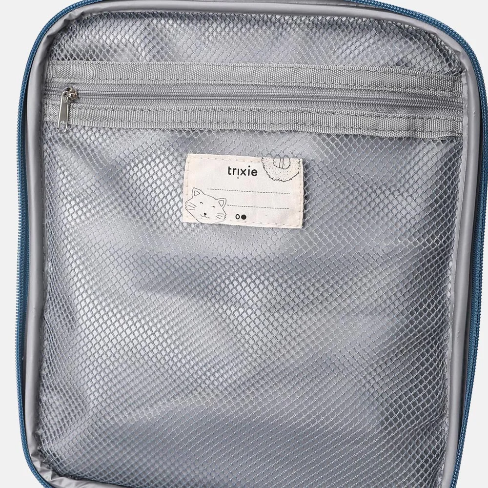 Trixie thermische lunchtas Mr. Triceratops kindertas blauw bij Duifhuizen