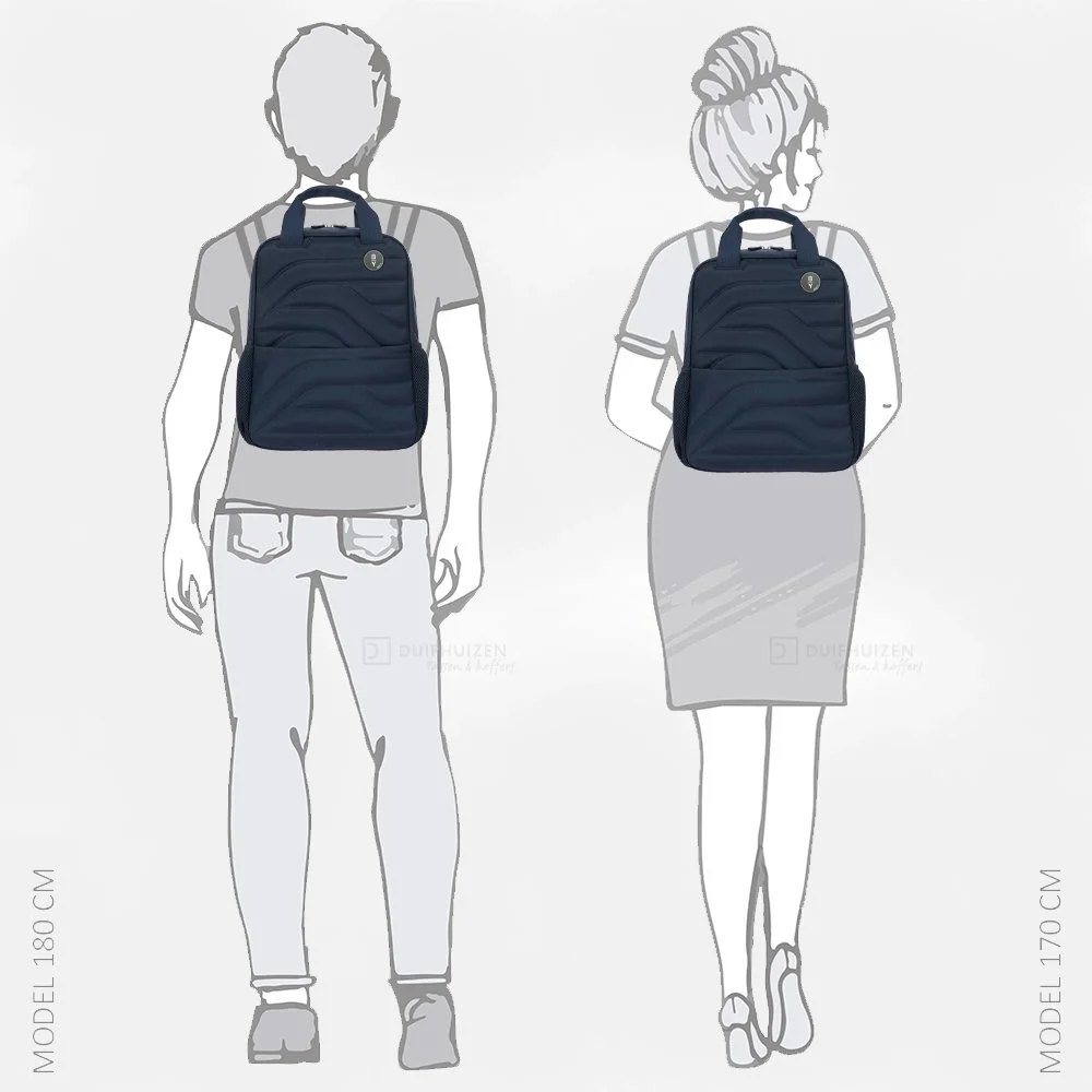 Bric's Necessaire rugzak ocean blue bij Duifhuizen