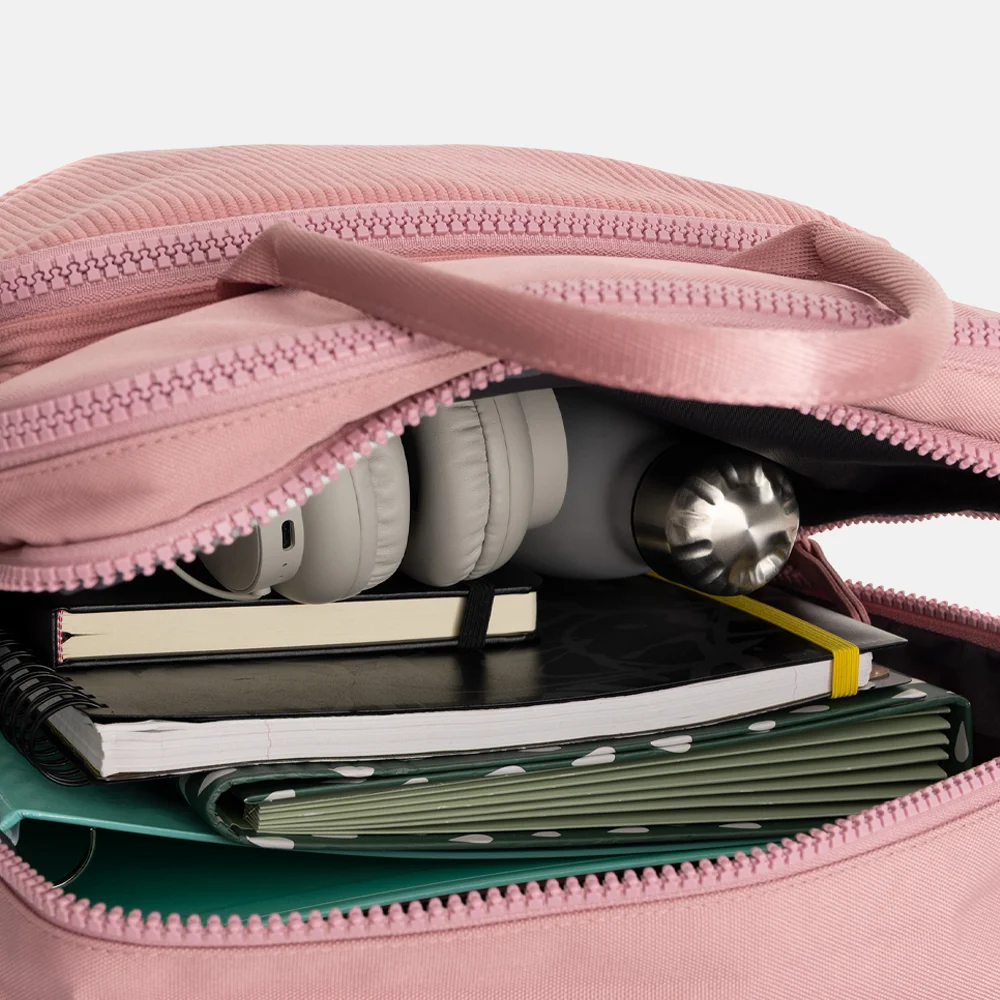 New Rebels Milwaukee rugzak ribby old pink bij Duifhuizen