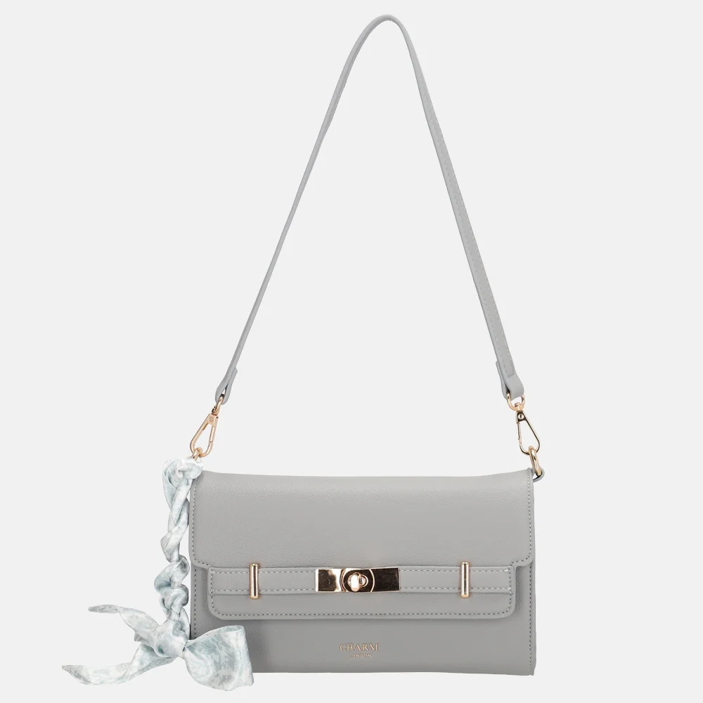 Charm London The Hamptons envelop clutch light blue bij Duifhuizen