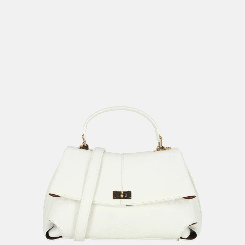 Firenze handtas draaislot white