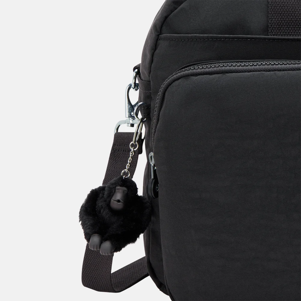 Kipling Defea weekendtas XL black noir bij Duifhuizen