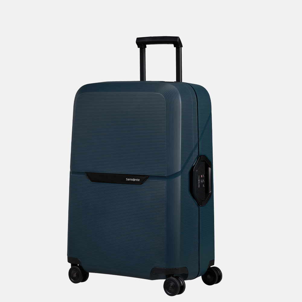 Samsonite Magnum ECO koffer 69 cm midnight blue bij Duifhuizen