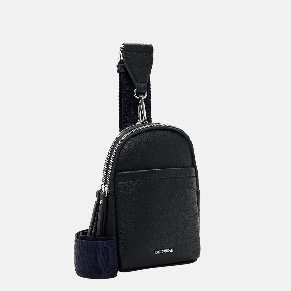 Emily & Noah Elena crossbody tas blue bij Duifhuizen