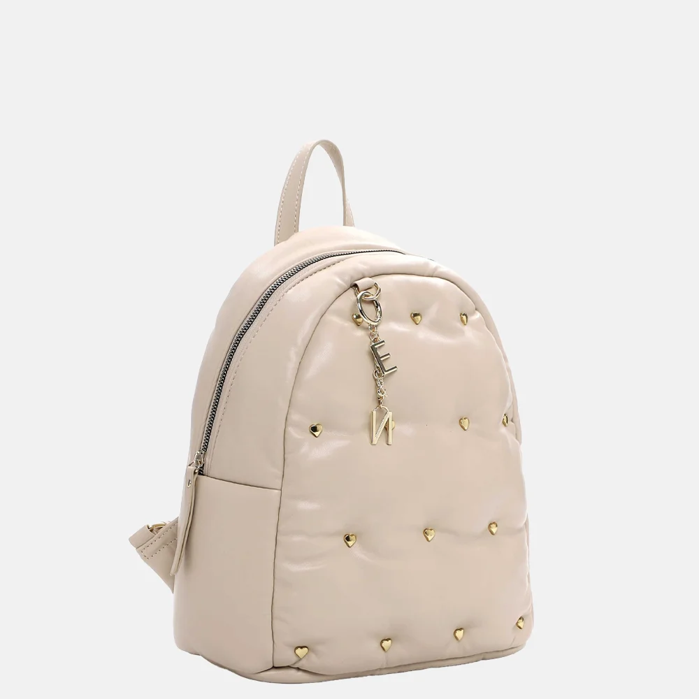 Emily & Noah heart studs Heaven rugzak beige bij Duifhuizen