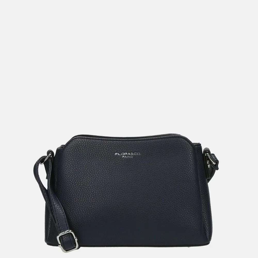 Flora & Co schoudertas navy