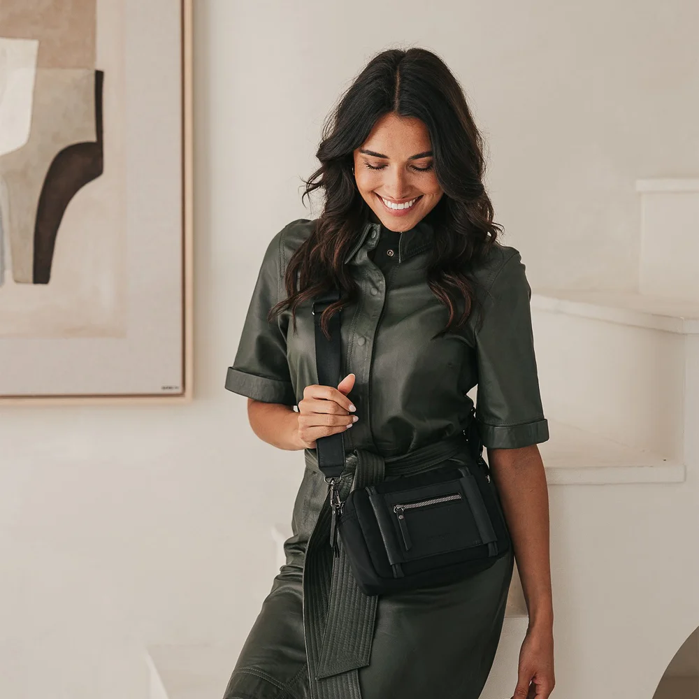 Enrico Benetti Izzy crossbody zwart bij Duifhuizen
