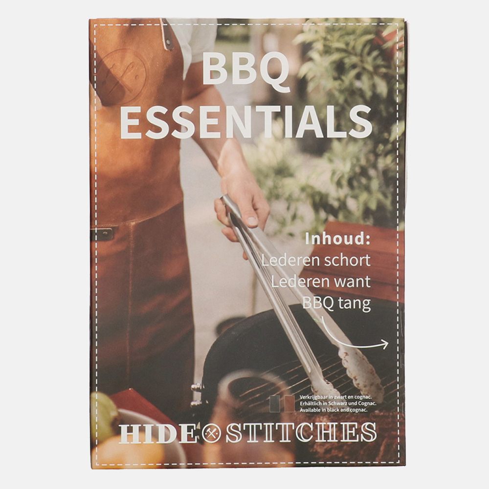 Hide & Stitches BBQ Essentials black bij Duifhuizen