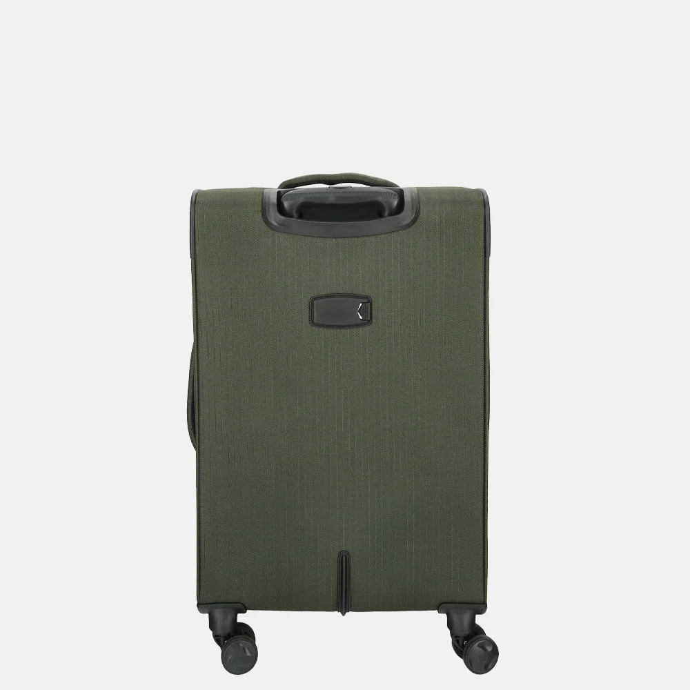 Enrico Benetti Oakville handbagage koffer 55 cm olive bij Duifhuizen