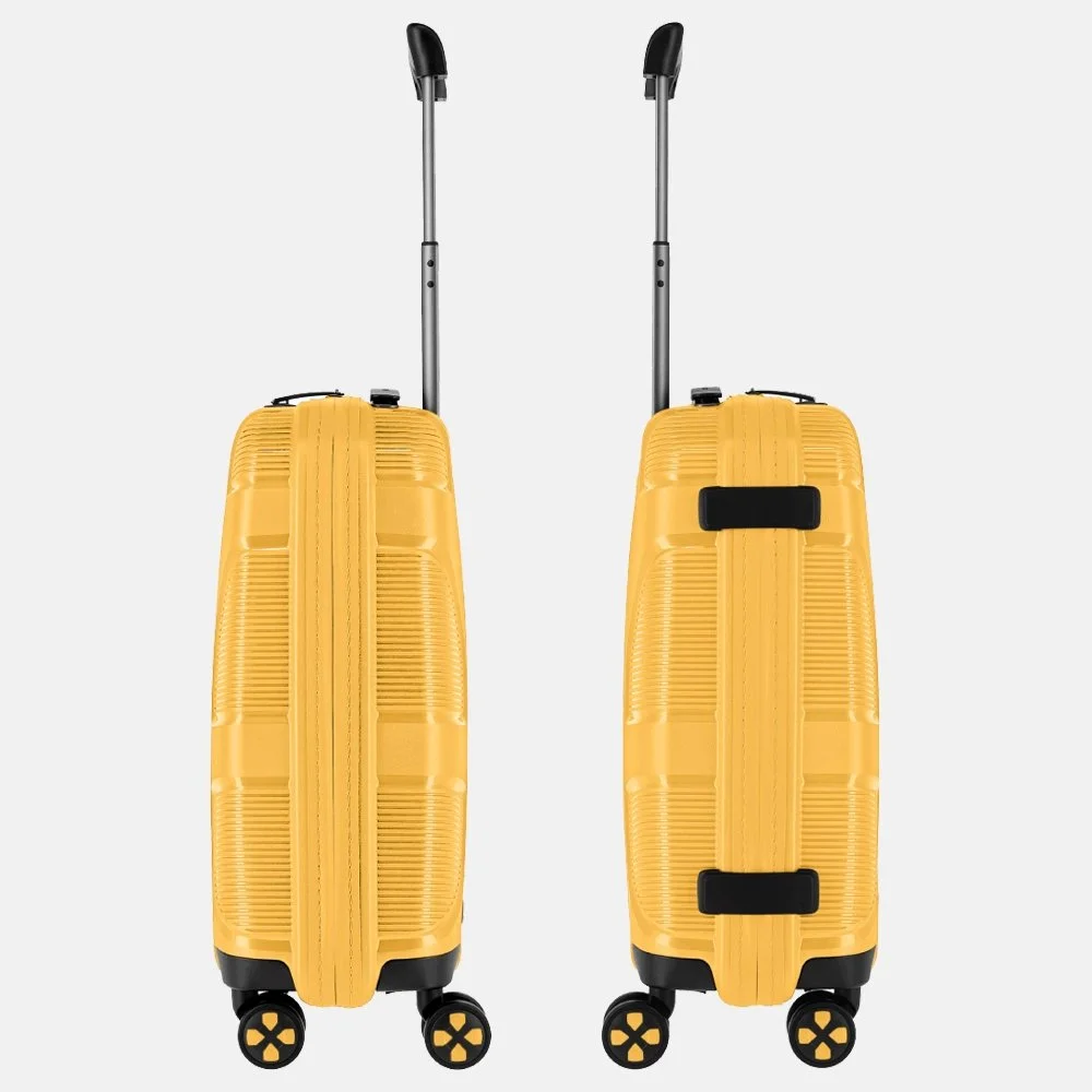 Impackt Spinner koffer 55 cm sunset yellow bij Duifhuizen