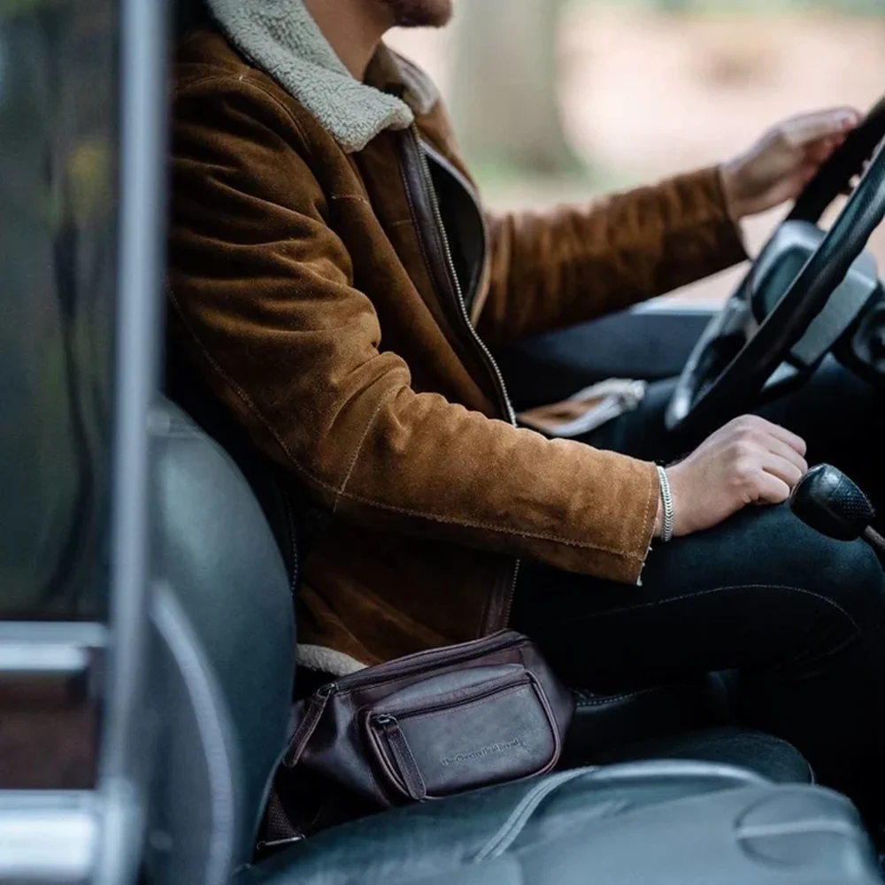 Chesterfield Jack heuptas donkerbruin bij Duifhuizen