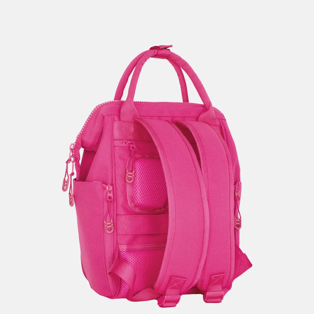 New Rebels Weverly rugzak S ultra pink bij Duifhuizen