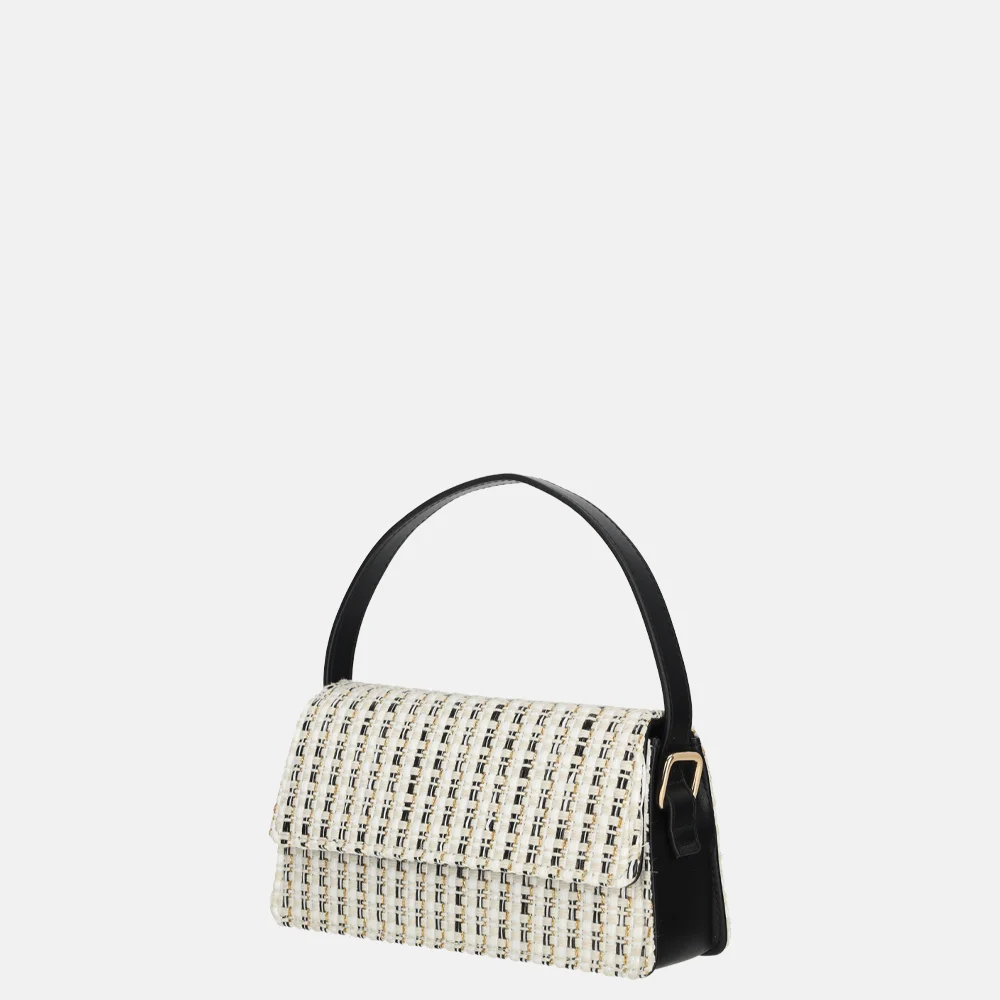 Firenze crossbody tas boucle black/white bij Duifhuizen