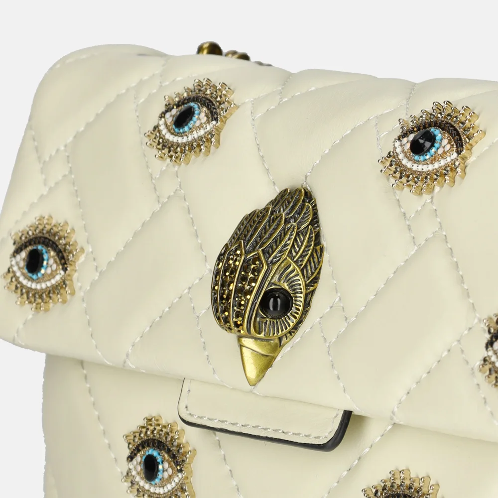 Kurt Geiger Kensington eye schoudertas bone bij Duifhuizen