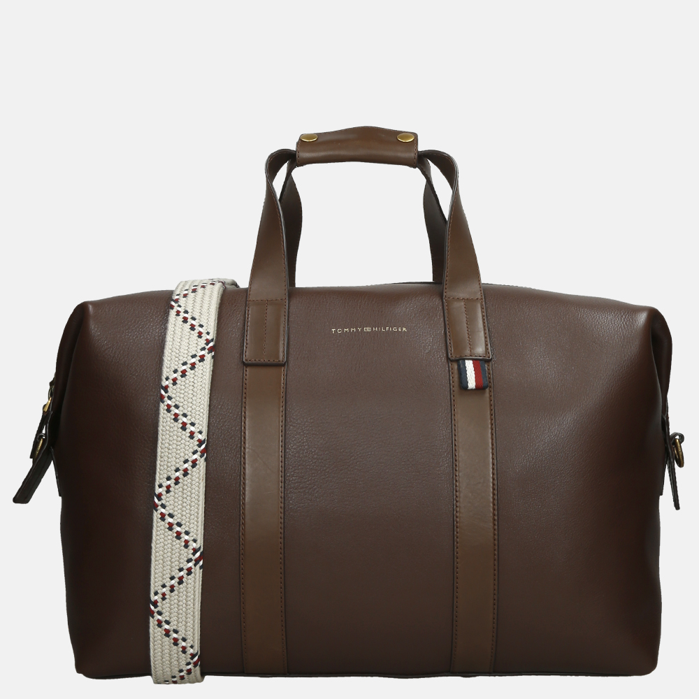 Tommy Hilfiger weekendtas gvu brown