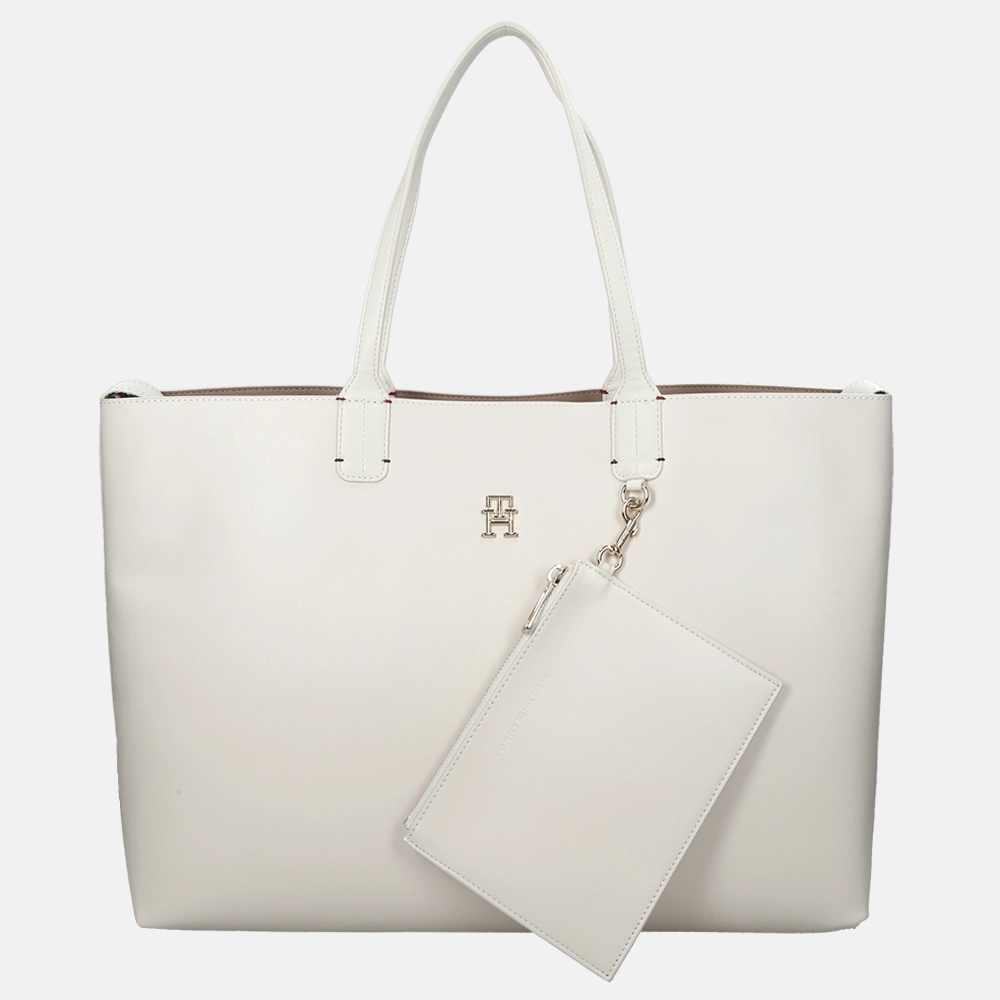 Tommy Hilfiger Iconic shopper solid feather white