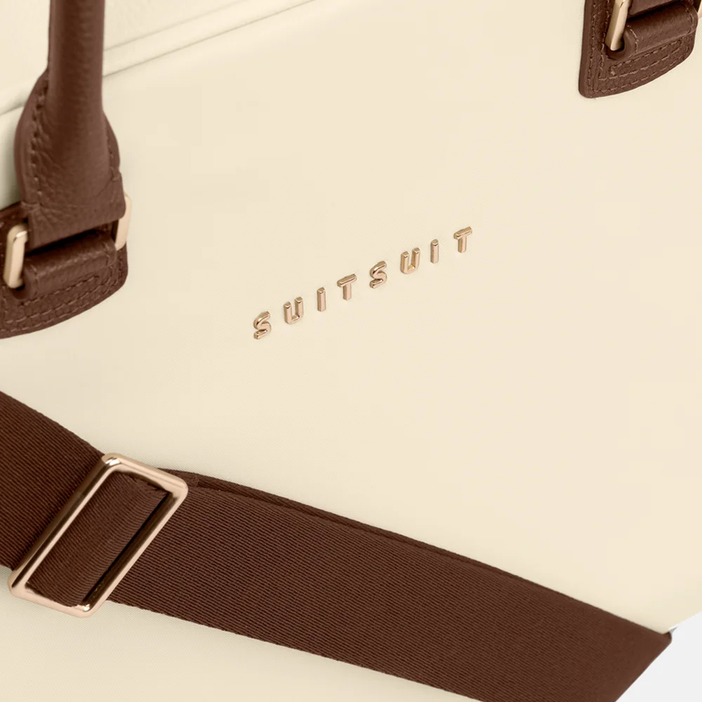 SUITSUIT Serenity Weekendtas hoog whisper white bij Duifhuizen