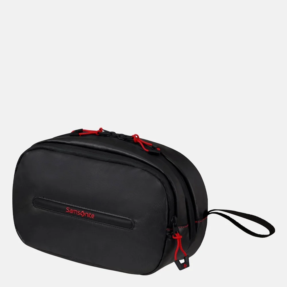 Samsonite Ecodiver toilettas black bij Duifhuizen