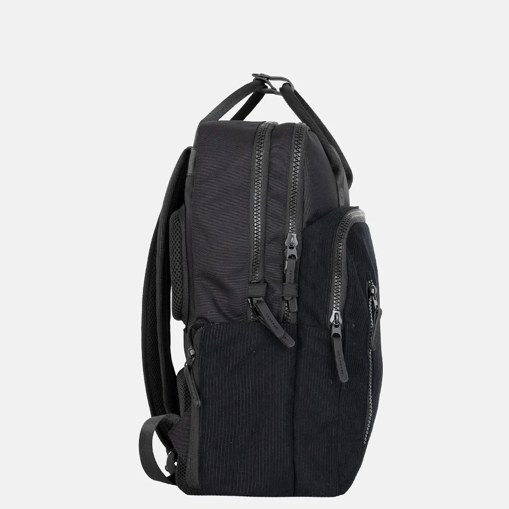 New Rebels Milwaukee rugzak ribby zwart bij Duifhuizen