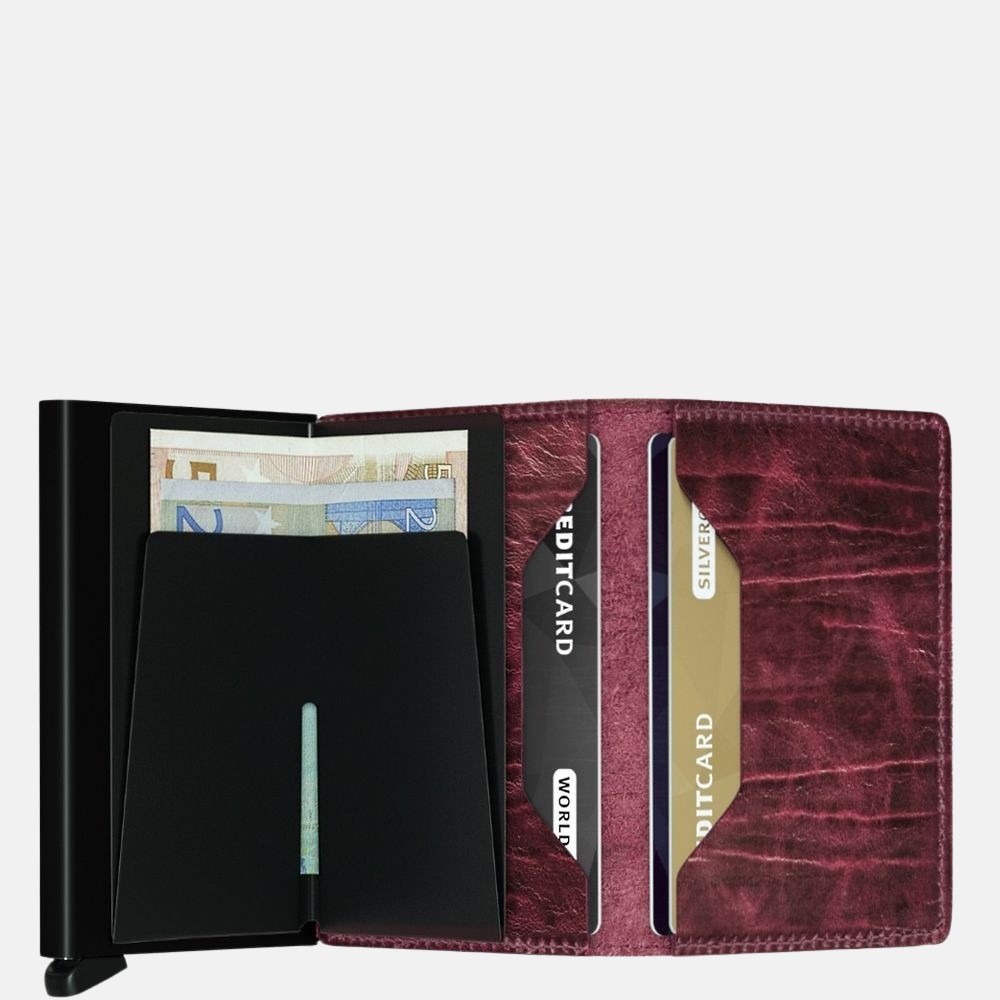Secrid Slimwallet Dutch Martin pasjeshouder bordeaux bij Duifhuizen