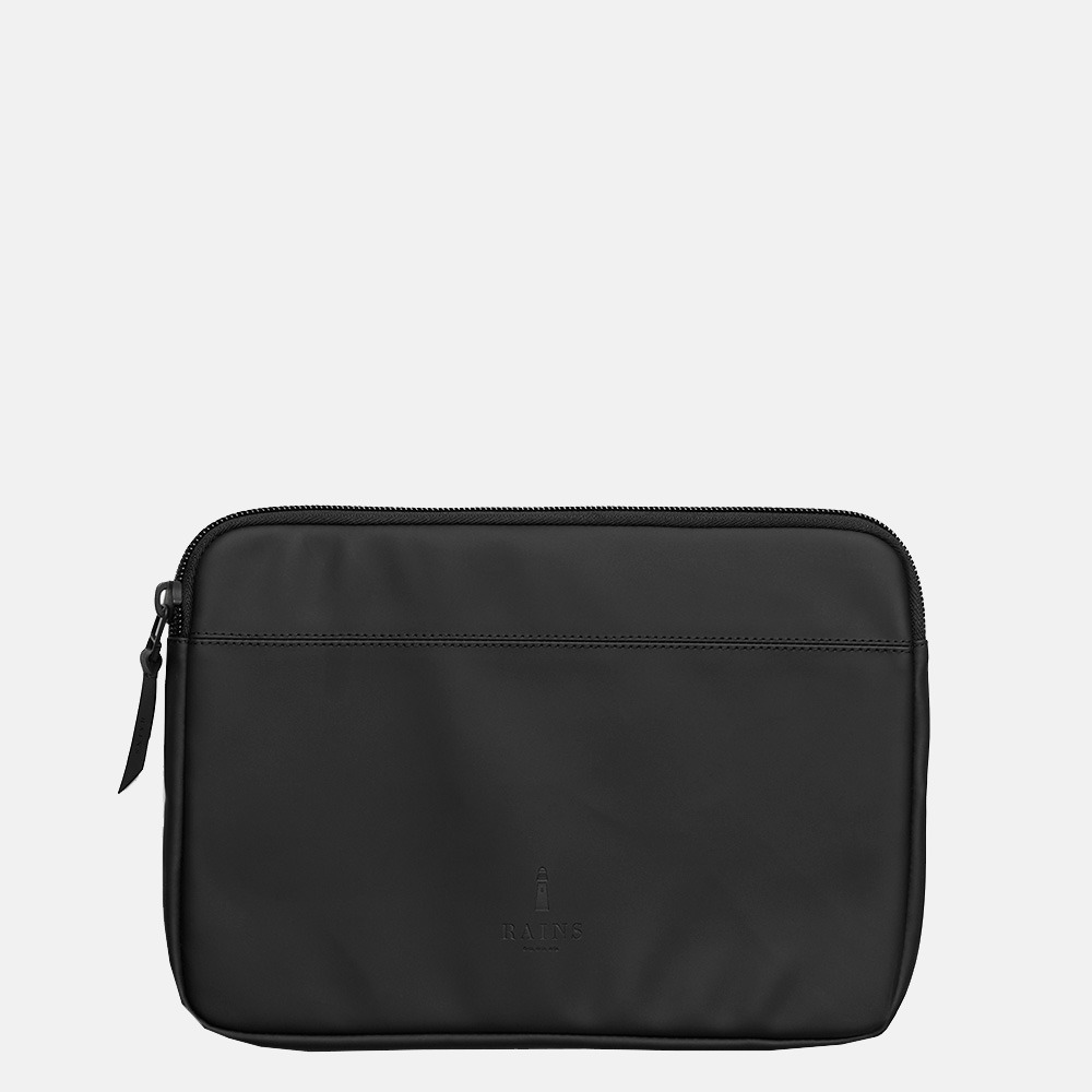 Rains laptophoes 13 inch black bij Duifhuizen