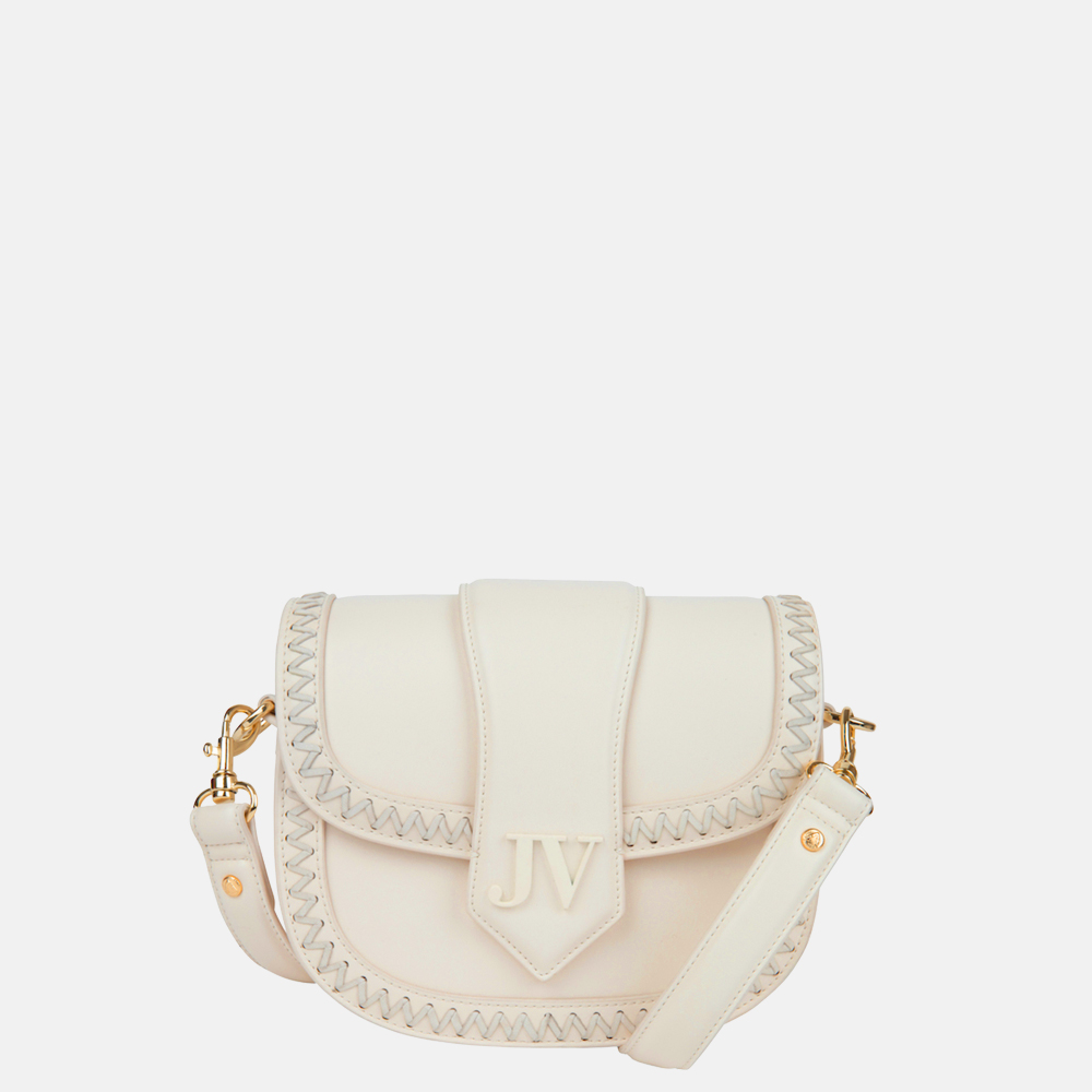 Josh V Carlee crossbody tas off white bij Duifhuizen