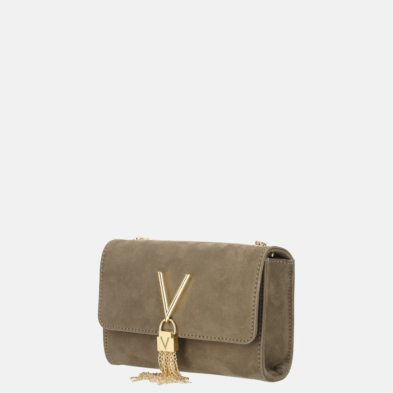 Valentino Bags Divina Winter crossbody tas taupe bij Duifhuizen