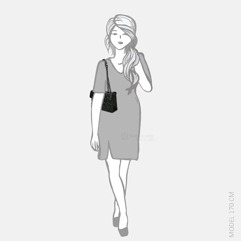 Kurt Geiger Kensington schoudertas black bij Duifhuizen