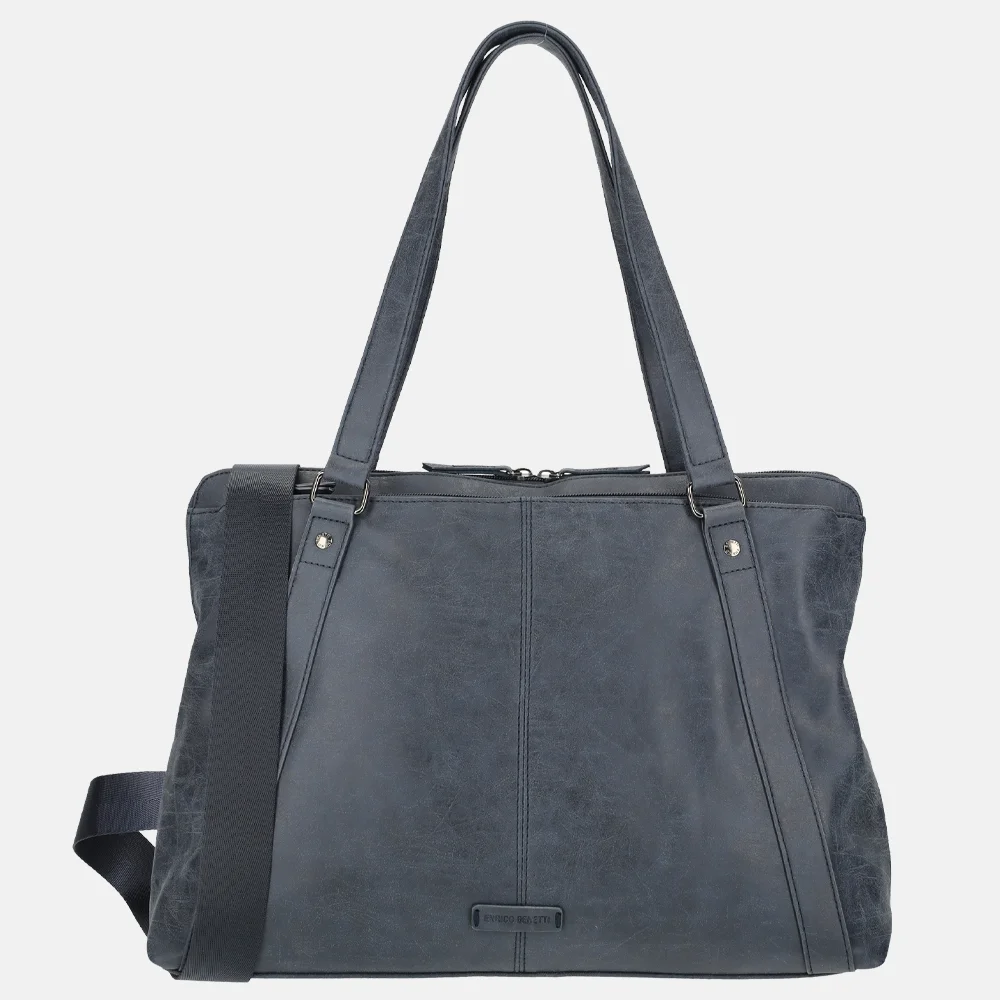 Enrico Benetti Karin shopper L blauw