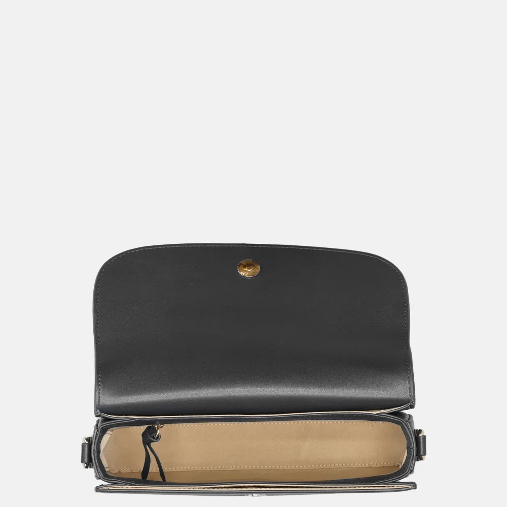 Crinkles crossbody tas black bij Duifhuizen