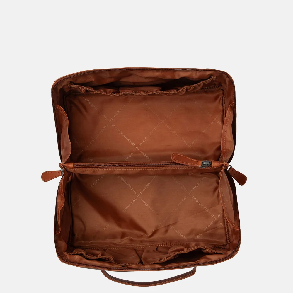 Chesterfield Trevia toilettas cognac bij Duifhuizen