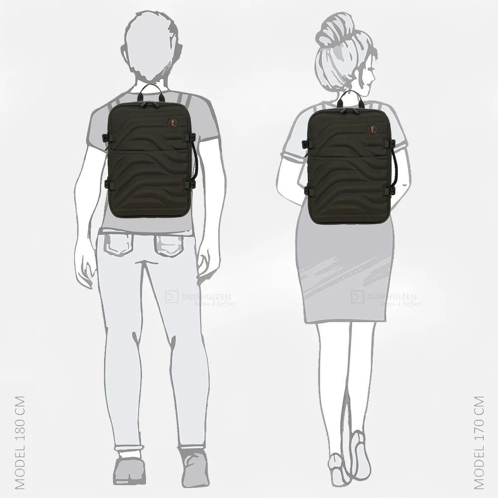 Bric's Be Young rugzak 15 inch olive bij Duifhuizen