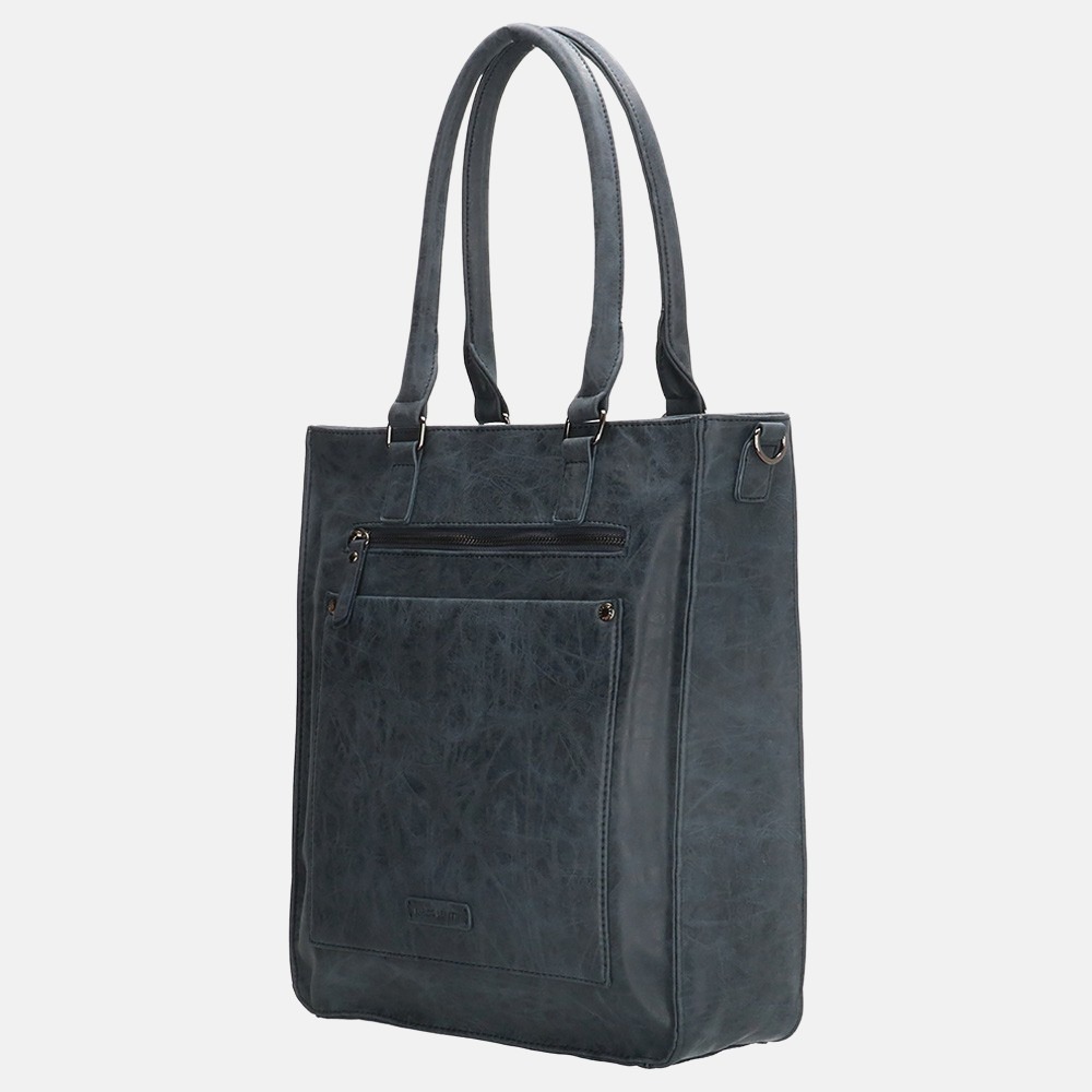 Enrico Benetti Bobbi shopper 14 inch blue bij Duifhuizen
