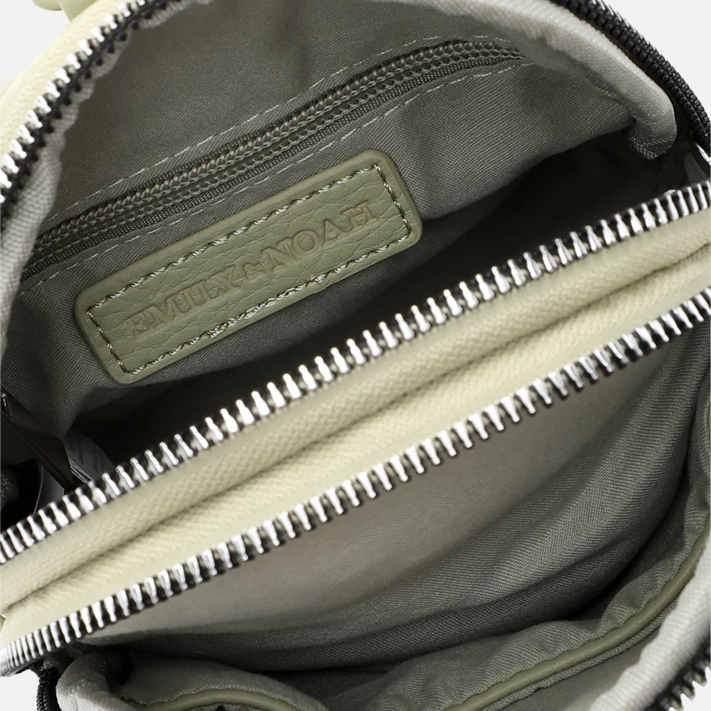 Emily & Noah Elena crossbody tas pistachio bij Duifhuizen
