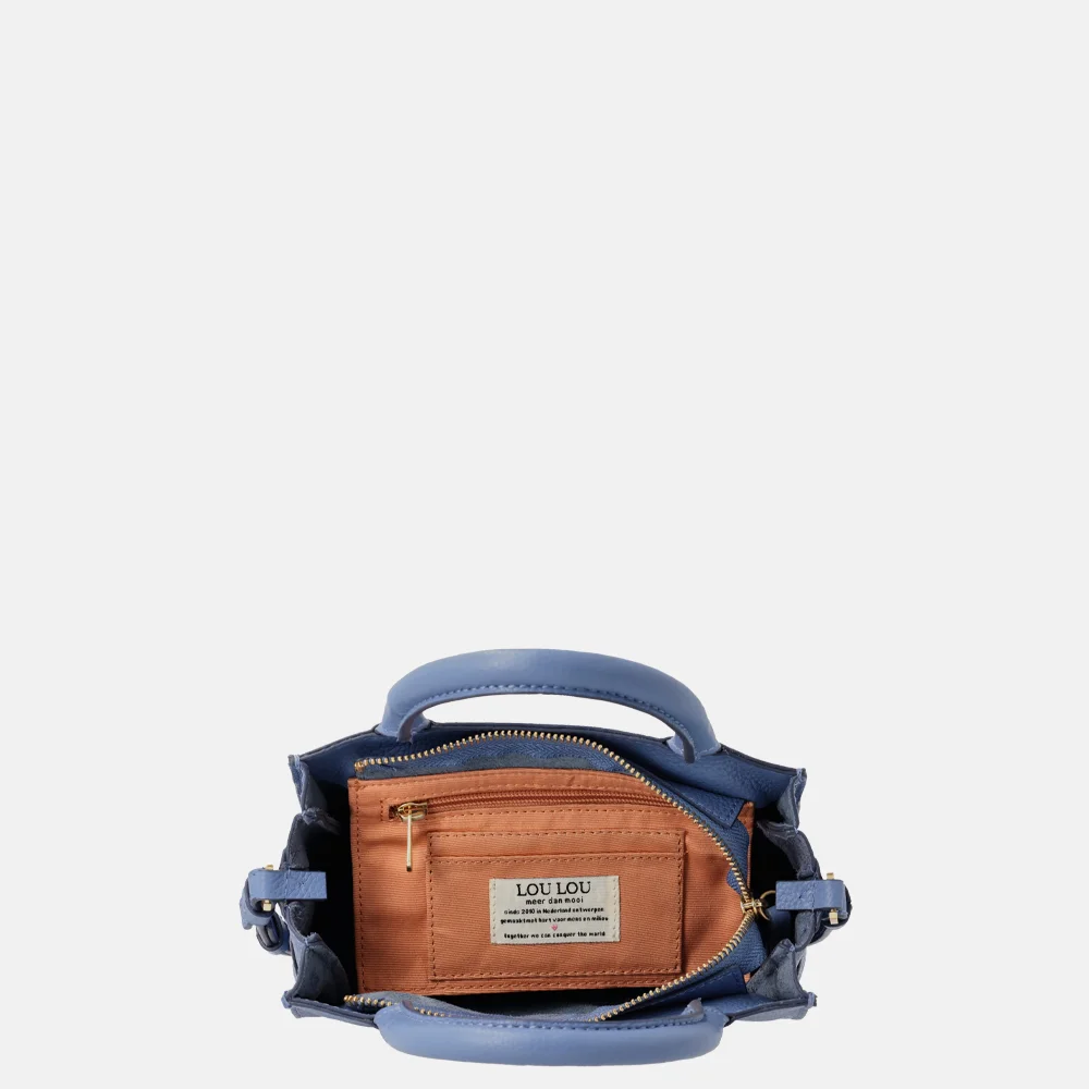 Loulou Essentiels Elise crossbody tas hortensia bij Duifhuizen