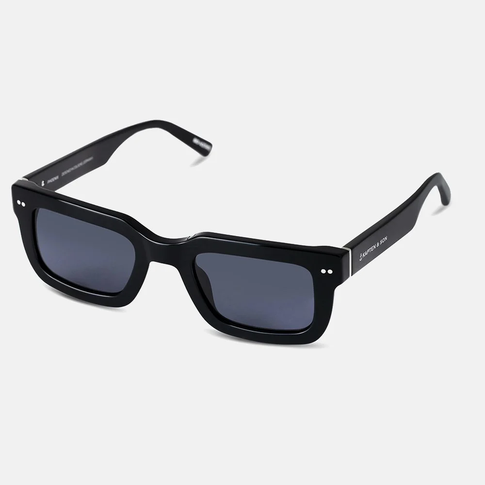 Kapten & Son Phoenix zonnebril all black bij Duifhuizen