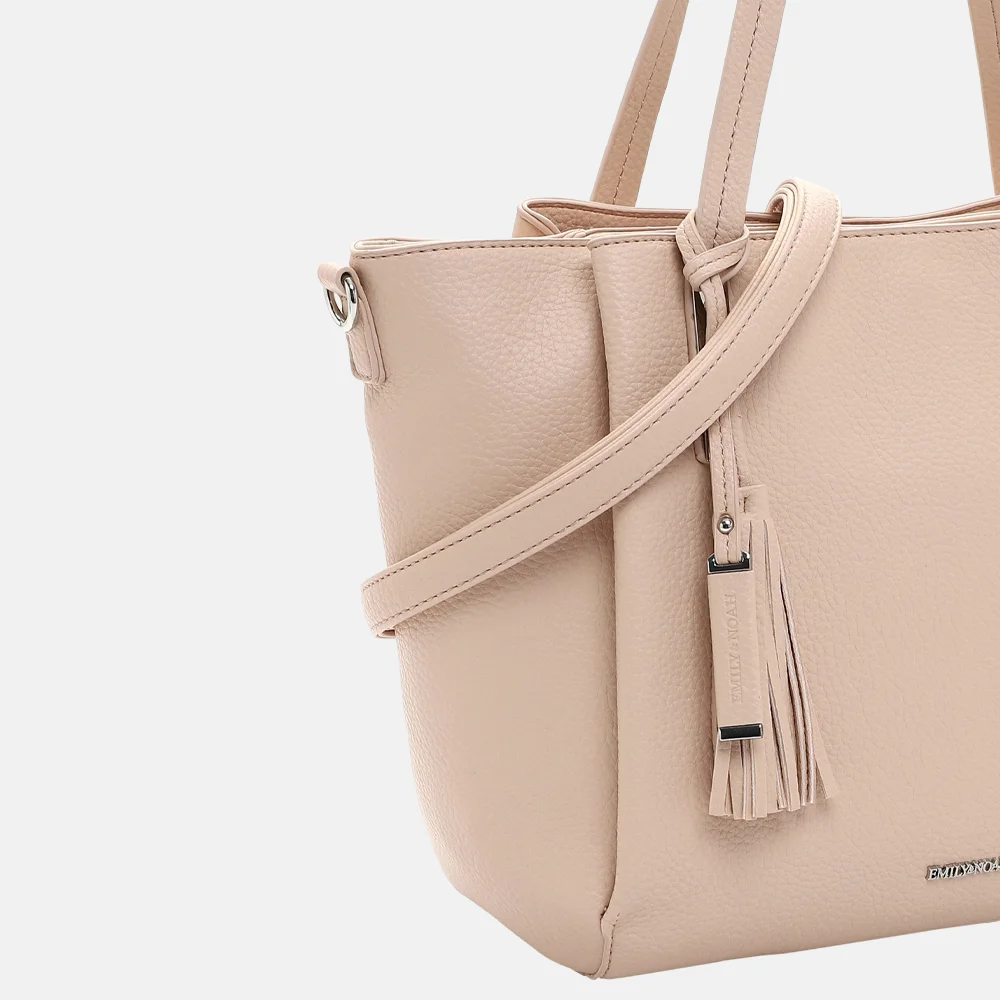 Emily & Noah Brook shopper pink salt bij Duifhuizen