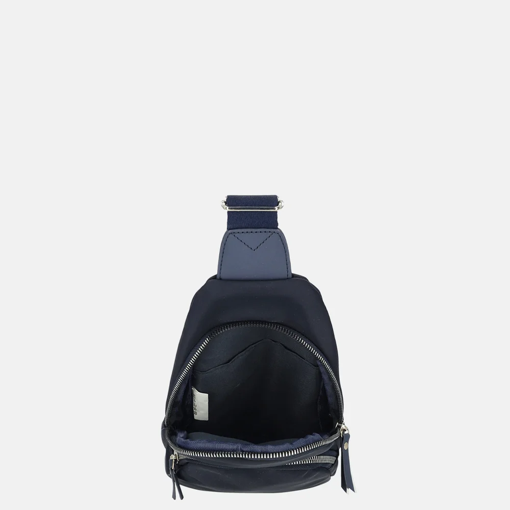 Enrico Benetti Caroline crossbody 2rits blauw bij Duifhuizen