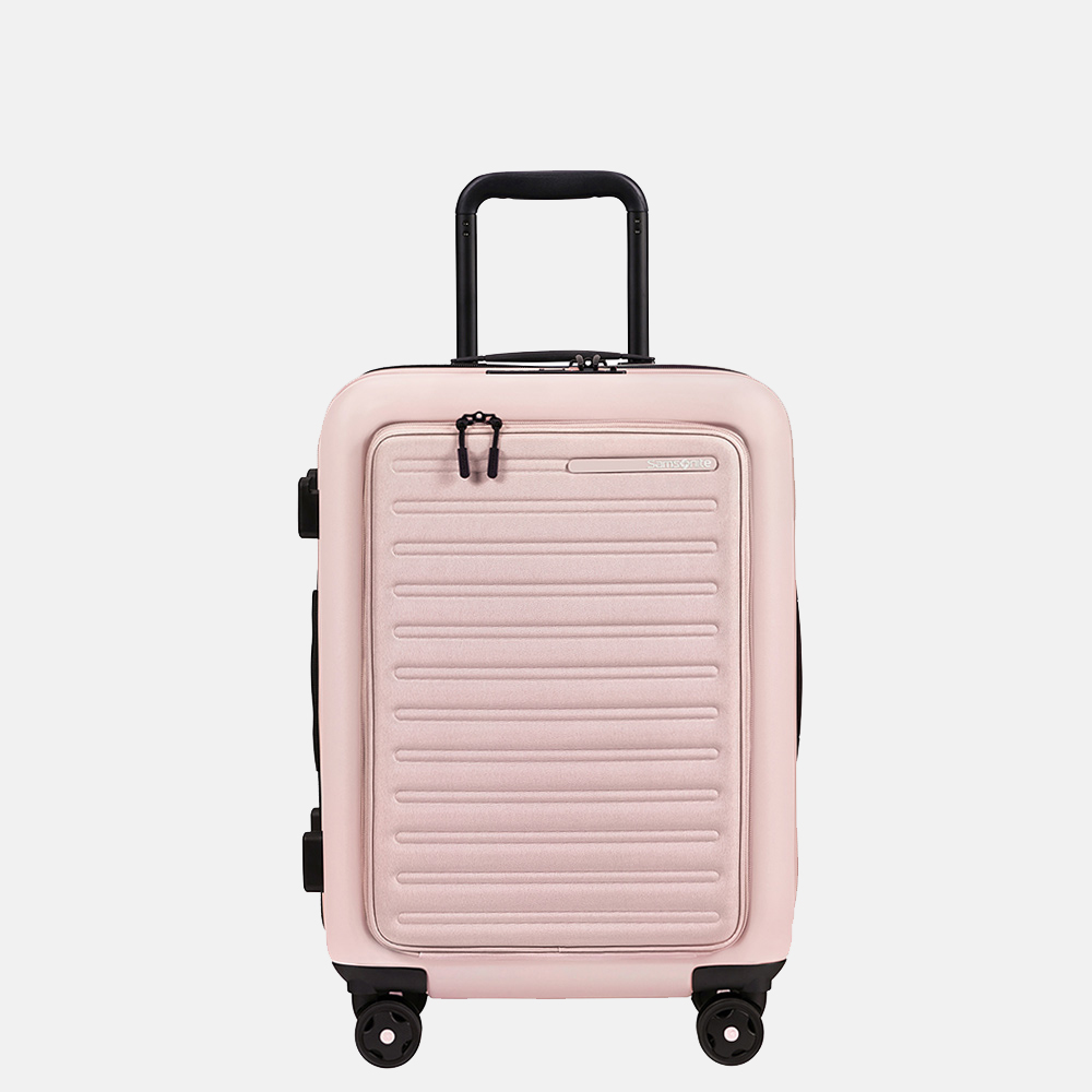 Samsonite StackD handbagage spinner 55 cm rose