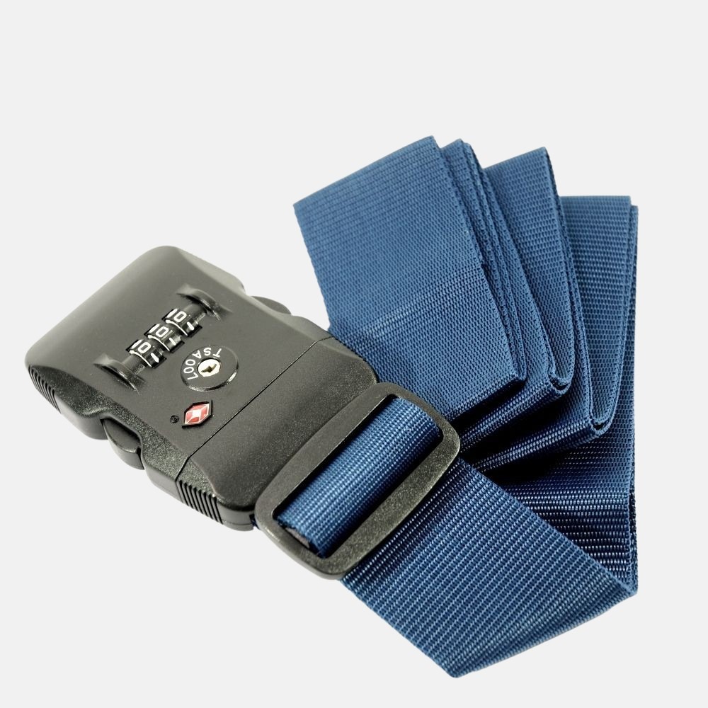 Enrico Benetti Kofferriem Blauw bij Duifhuizen