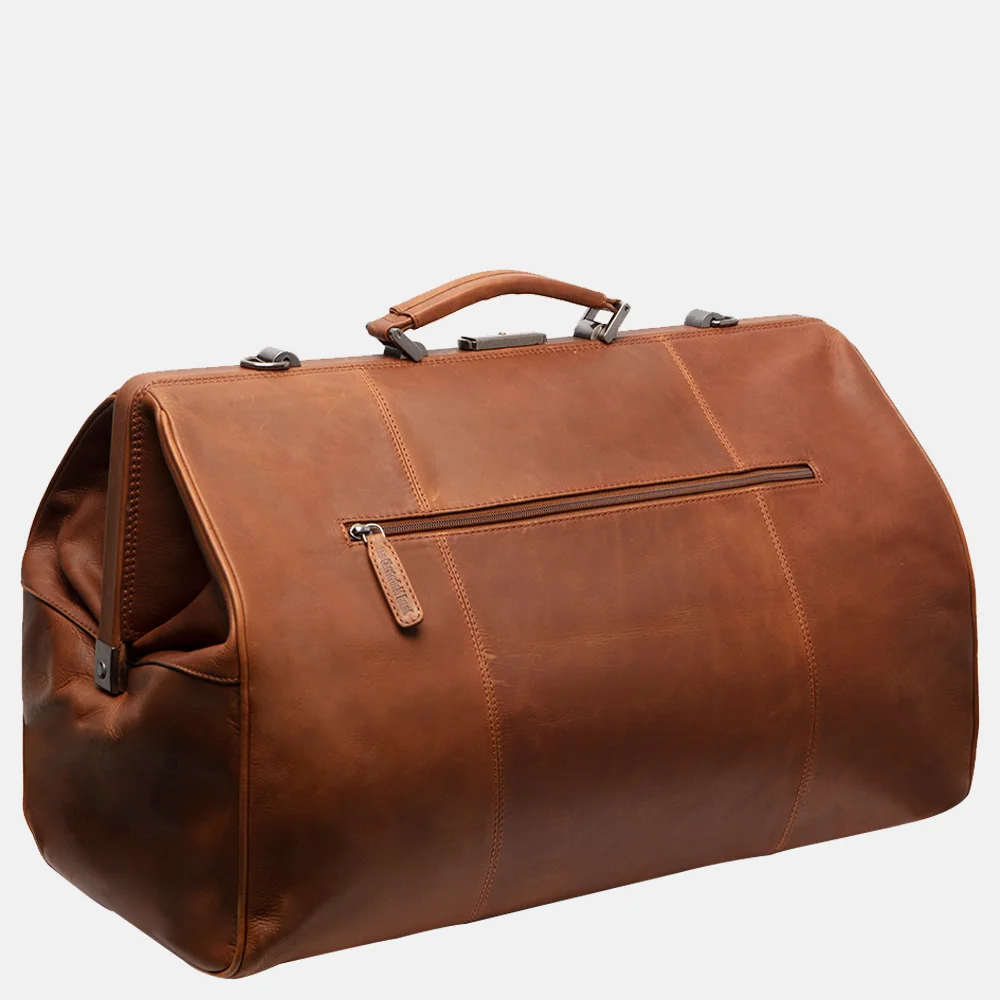 Chesterfield Corfu weekendtas L cognac bij Duifhuizen
