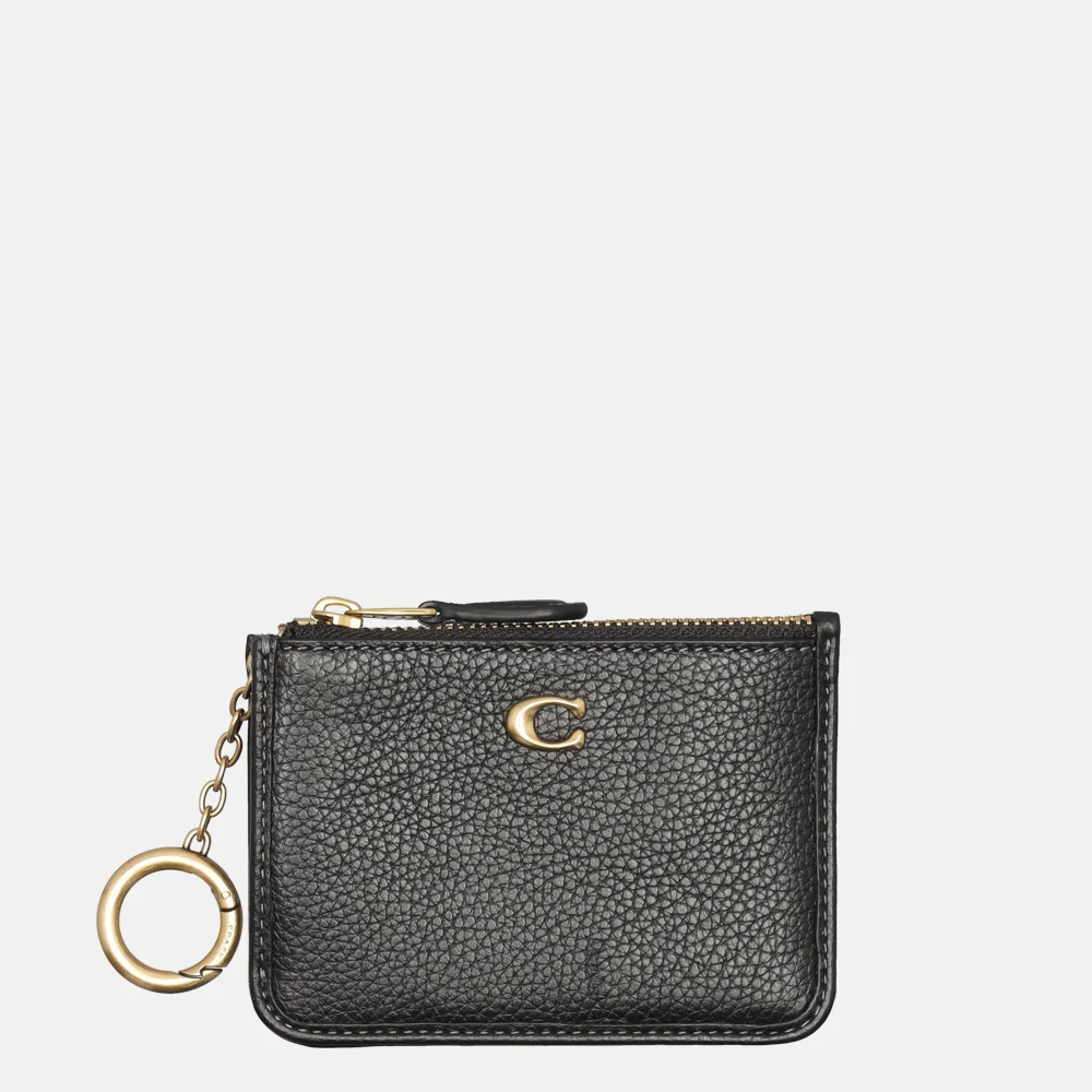 Coach Essential Mini ID portemonnee black bij Duifhuizen