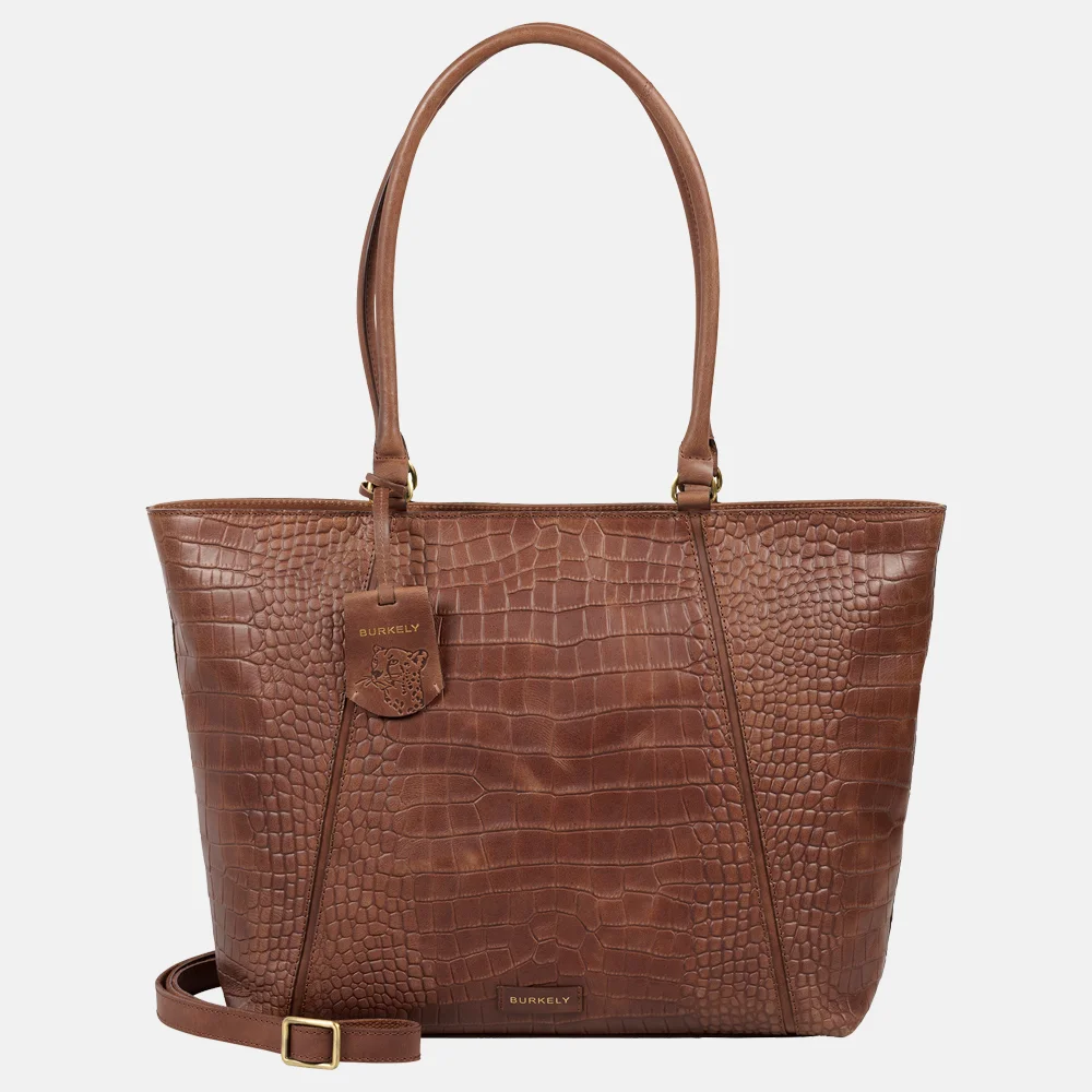 Burkely Cool Colbie Wide tote laptoptas 25 inch brown