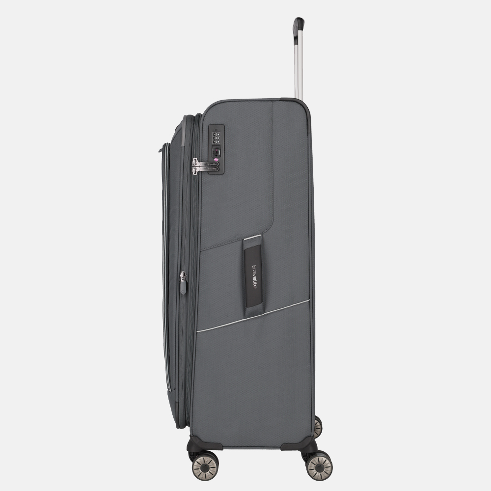 Travelite Skaii koffer 78 cm anthracite bij Duifhuizen