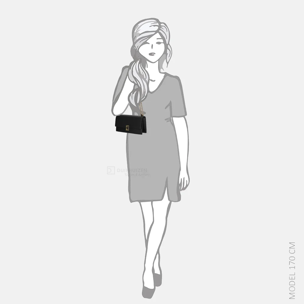 Kate Spade Deco crossbody tas black bij Duifhuizen