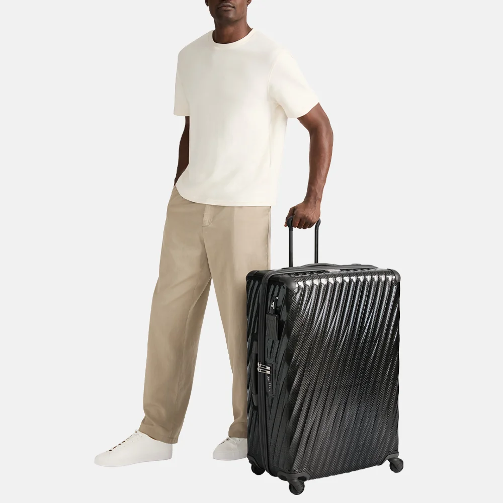 Tumi 19 Degree Extended Trip koffer 76cm black/graphite bij Duifhuizen
