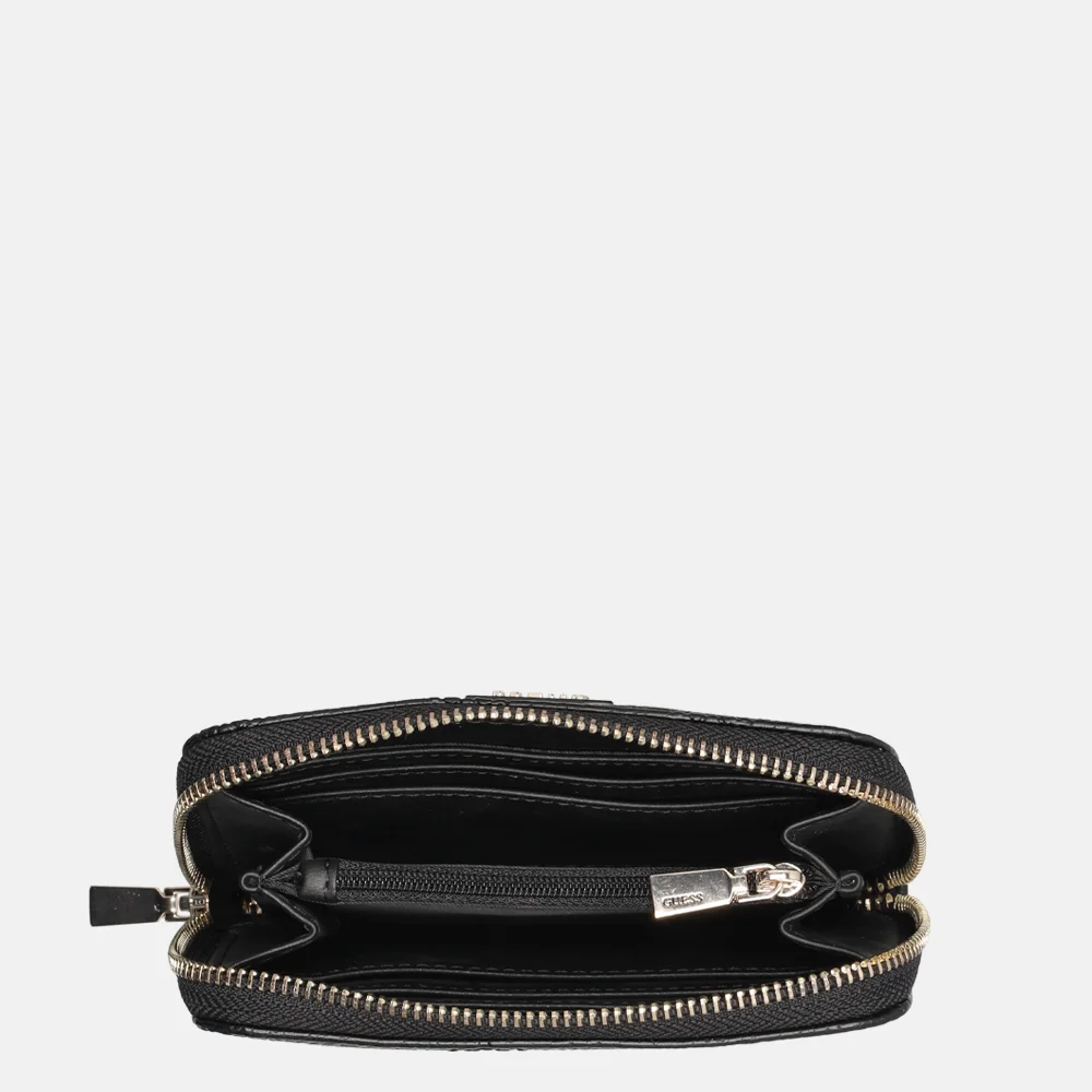 Guess Cresidia II portemonnee M black logo bij Duifhuizen