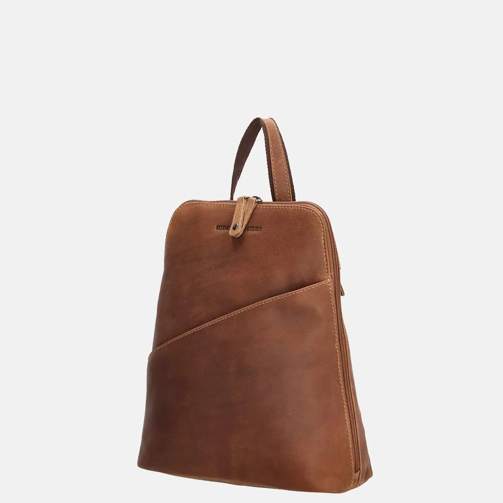 Hide & Stitches Japura rugzak cognac bij Duifhuizen