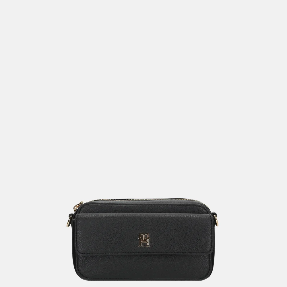 Tommy Hilfiger Distinct crossbody tas black bij Duifhuizen