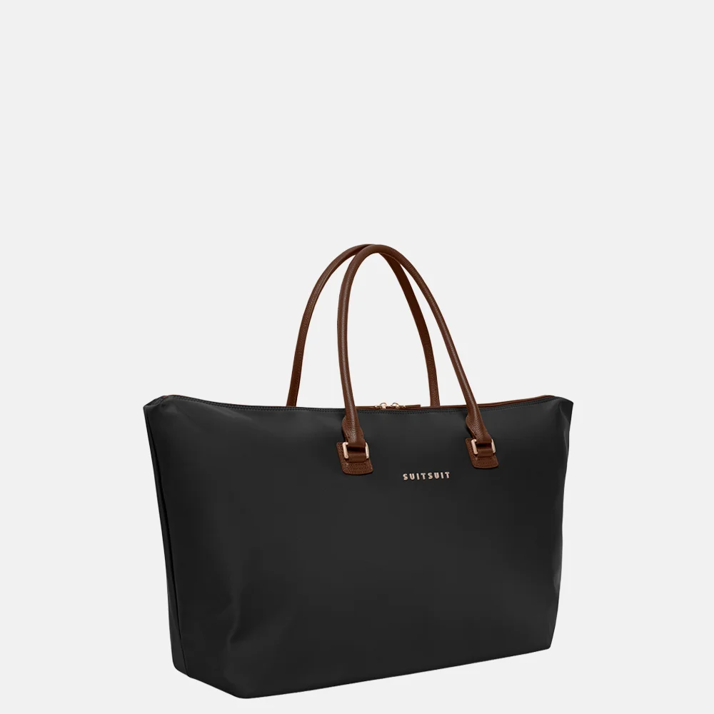 SUITSUIT Serenity Travel Tote weekendtas black olive bij Duifhuizen